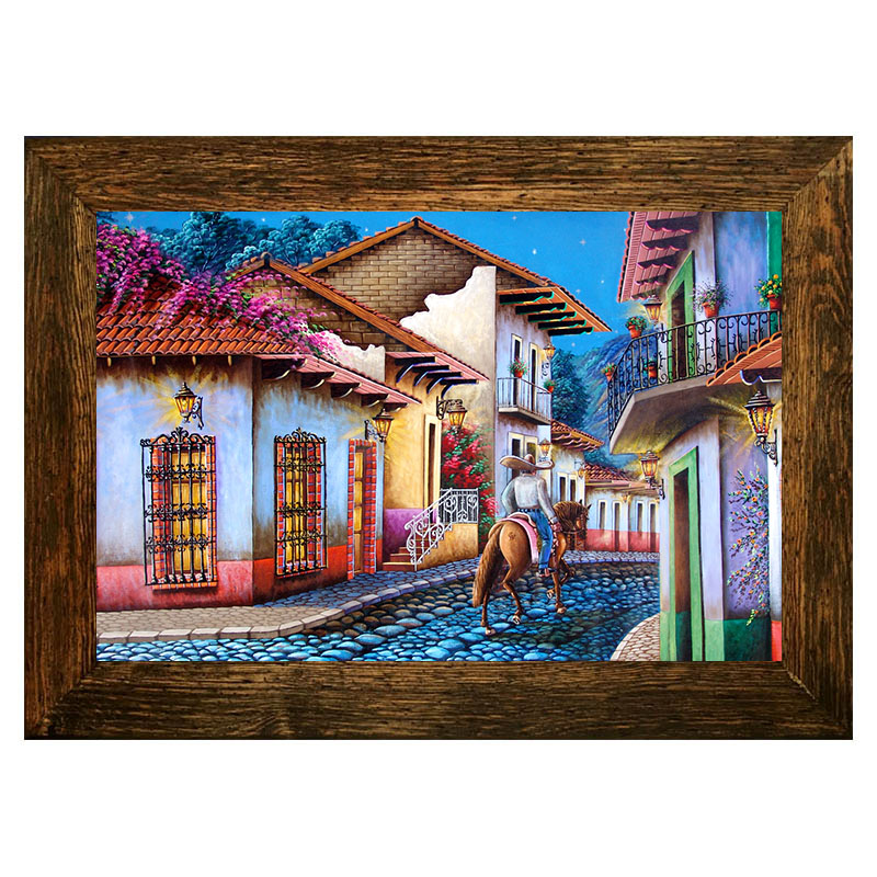 Mexican Pueblo 001 - Mexican handcrafted product