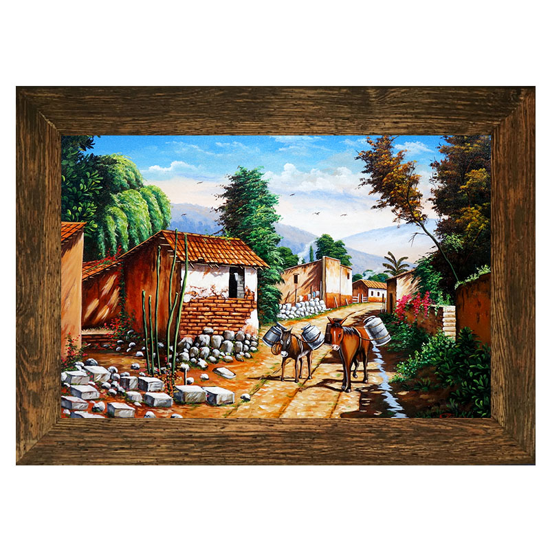 Mexican Pueblo 003 - Mexican handcrafted product