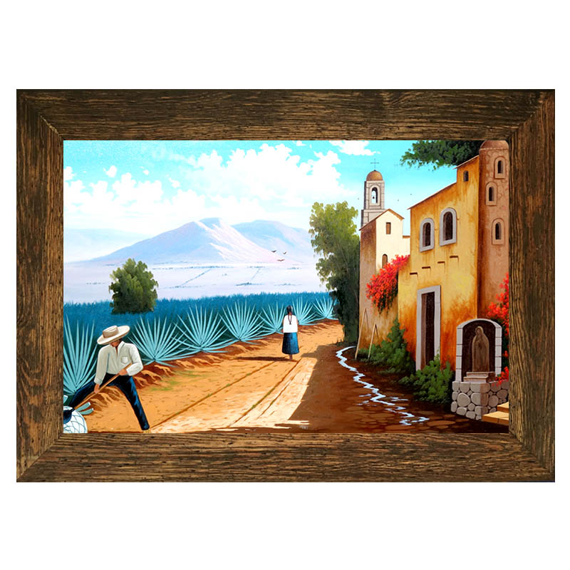 Mexican Mural 003 - Mexican handcrafted product